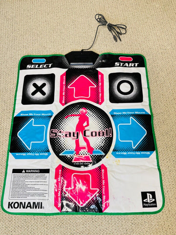 Komani Dance Dance Controller Floor Mat Pad For Sony Playstation 1 & 2