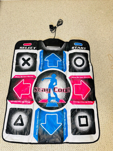 Dance Dance Controller Floor Mat Pad For Sony Playstation 1 & 2