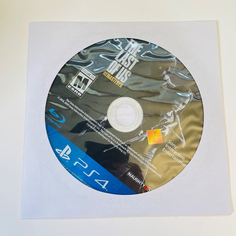 (LUP) The Last of Us Remastered (PlayStation 4, 2014) Disc