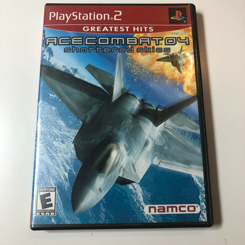 Ace Combat 04: Shattered Skies - Playstation 2 PS2, Complete, VG