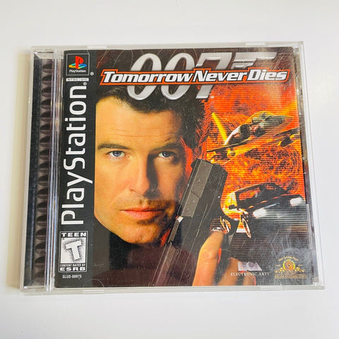 007 Tomorrow Never Dies (Sony PlayStation 1 / PS1, 1999) CIB, Complete, VG