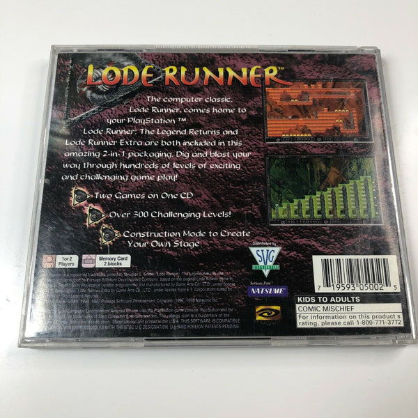 Lode runner store ps1