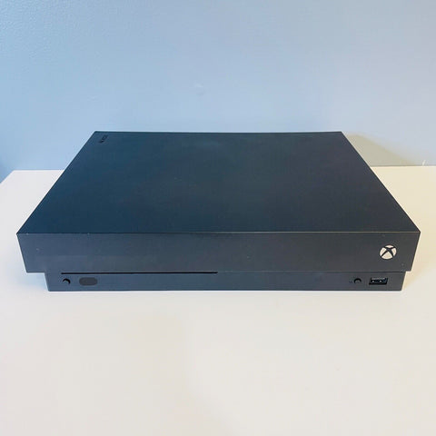 Microsoft Xbox One X Model 1787 1TB Console Black System Parts/Repair sold AS IS