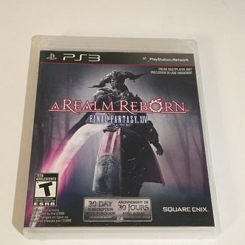 A Realm Reborn Final Fantasy XIV Online PS3 Playstation 3