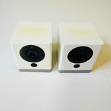 2x Wyze Cam V2 1080p HD Wifi Indoor Security Camera White, AS IS, bricked, READ!