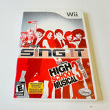 Disney Sing It High School Musical 3 (Wii) CIB, Complete, Disc Surface Is As New