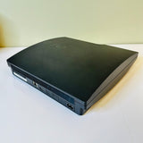 Sony PlayStation 3, PS3 Slim Black Console SOLD AS IS/ Parts Repair