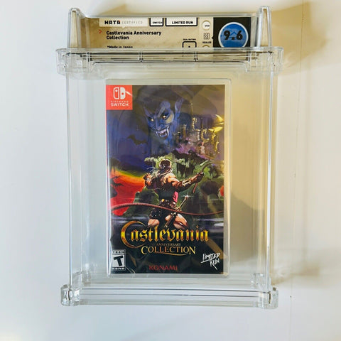 Castlevania - Anniversary Collection Edition - Nintendo Switch, Wata Graded 9.6!