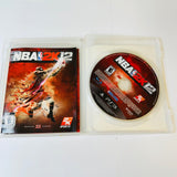 NBA 2k12 PS3 (Sony PlayStation 3, 2012) CIB, Complete, VG