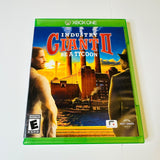 Industry Giant II 2 (Microsoft Xbox One, 2017, XB1) CIB, Complete, VG