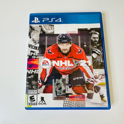 NHL 21 - (Sony Playstation 4 PS4) CIB, Complete, VG