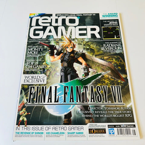 Retro Gamer Magazine Final Fantasy VII Issue 96