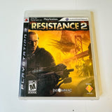 Resistance 2 (Sony PlayStation 3, 2008) PS3, CIB, Complete, VG