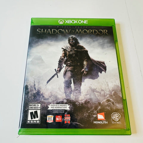 Middle-earth Shadow of Mordor (Microsoft Xbox One, 2014)-Complete