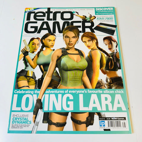 Retro Gamer Magazine Loving Lara Issue 78