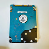 TOSHIBA MK2565GSX 160GB 5400RPM 8MB Cache 2.5" SATA  Internal Hard Drive.
