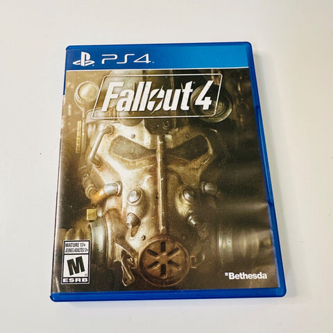 Fallout 4 (Sony PS4 PlayStation 4, 2015) CIB, Complete, VG