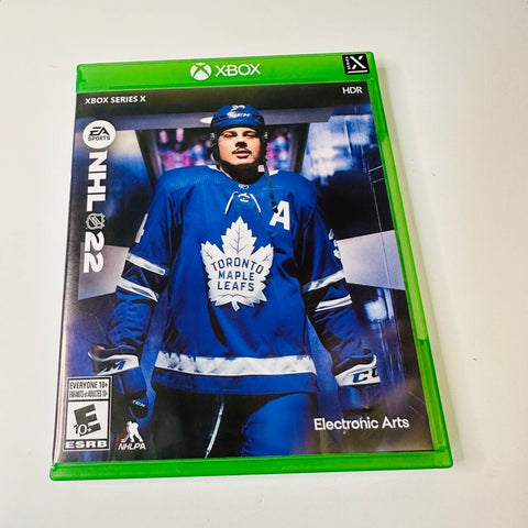 Nhl 22 (Xbox One Series X) CIB, Complete, VG