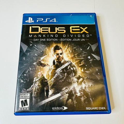 Deus Ex: Mankind Divided - Day One Edition (Sony PlayStation 4, PS4 2016)