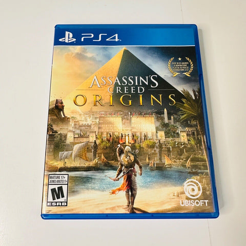 Assassin's Creed Origins (Sony PlayStation 4, 2017) PS4, CIB, Complete, VG