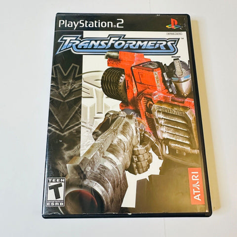 Transformers (PlayStation 2, PS2) Black Label, CIB, Complete Disc Surface As New