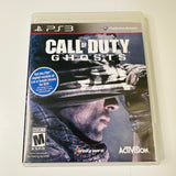 Call of Duty Ghosts PS3 (Sony PlayStation 3, 2013) CIB, Complete, VG