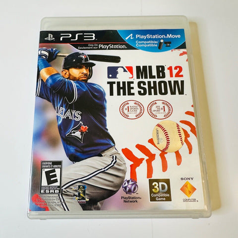 MLB 12: The Show (Sony PlayStation 3, 2012) PS3, CIB, Complete, VG