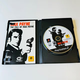 Max Payne 2: The Fall of Max Payne (PlayStation 2)PS2, CIB, Complete, Disc Mint!