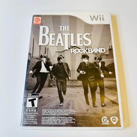 Wii The Beatles Rockband (Nintendo Wii) CIB, Complete, Disc Surface Is As New!