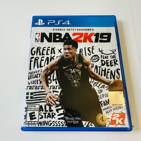 NBA 2K19 (PlayStation 4, PS4 2018) CIB, Complete, VG