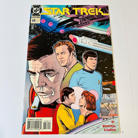 1994 DC Comics Star Trek Comic Book #58 Howard Weinstein Carlos Garzon Reader NM