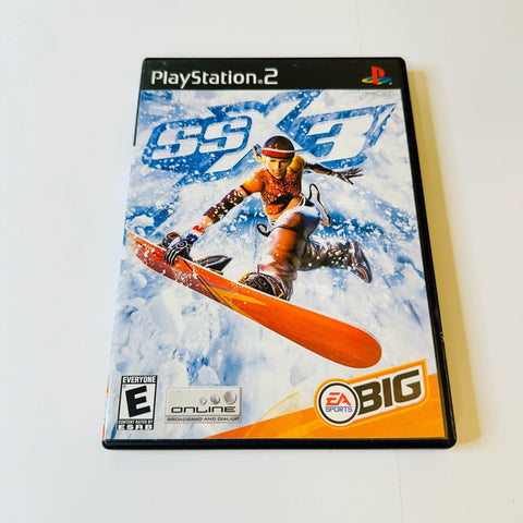 SSX 3 (Sony PlayStation 2, PS2) CIB, Complete, Disc Surface Is As New!