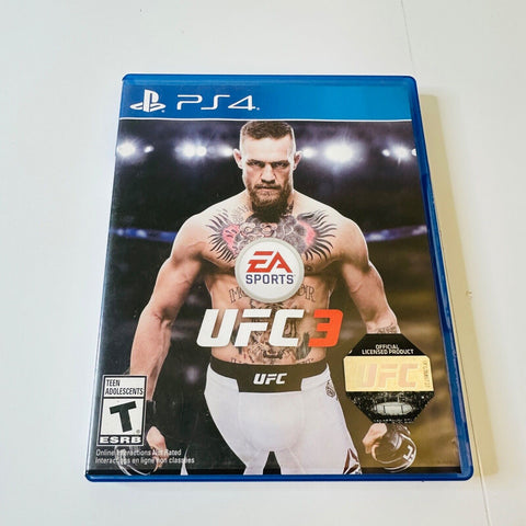 EA Sports UFC 3 - Sony PlayStation 4, PS4, CIB, Complete, VG