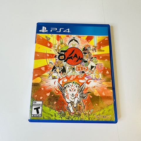 Okami HD (Sony PlayStation 4, PS4 2017) CIB, Complete, VG