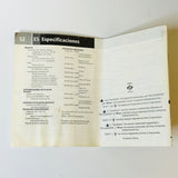 PlayStation PS one Instruction MANUAL Console SCPH-101  94015 Eng Fren Span