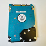TOSHIBA MK1665GSX 160GB 5400RPM 8MB Cache 2.5" SATA  Internal Hard Drive.