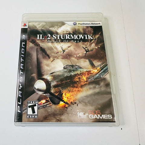 IL-2 Sturmovik: Birds of Prey (Sony PlayStation 3/PS3, 2009) CIB, Complete, VG !