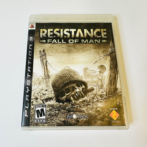 Resistance: Fall of Man (Sony PlayStation 3, 2006) PS3, CIB, Complete, VG