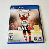 NHL 16 (Sony PlayStation 4, 2015) PS4 , CIB, Complete, VG