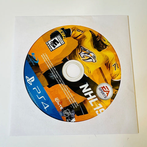 NHL 19 (Sony PlayStation 4, 2018) PS4, Disc