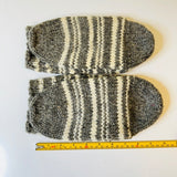 Hand Knit 100% Pure Sheep Wool Socks, Knit in Zlatibor Serbia, Ships from Canada