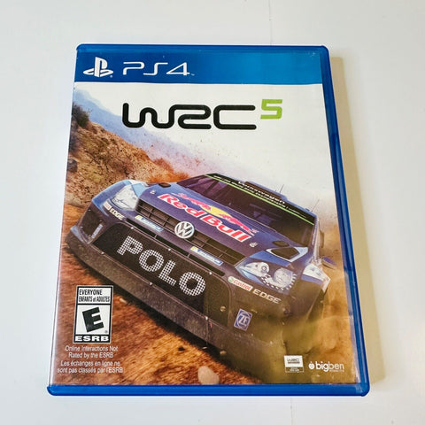 WRC 5 (Sony PlayStation 4, 2015) PS4