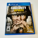 Call of Duty WWII (Sony PS4, Playstation 4, 2017) CIB, Complete, VG