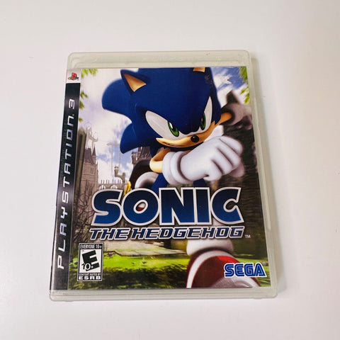 Sonic the Hedgehog (Sony PlayStation 3, 2007) PS3, CIB, Complete, VG