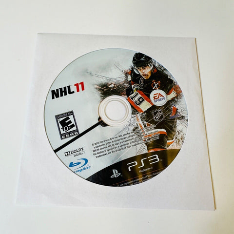 NHL 11 (Sony PlayStation 3, 2010) PS3, Disc