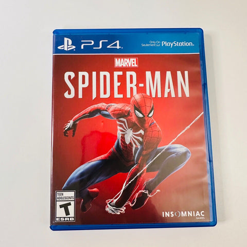 Marvel Spider-Man (PlayStation 4, PS4, Complete, & Tested) CIB, Complete, VG