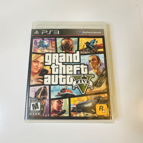 Grand Theft Auto V 5 (PlayStation 3, PS3, 2013)