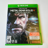 Metal Gear Solid V 5 Ground Zeroes  (Xbox One Microsoft, 2014) CIB, Complete, VG
