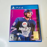 NHL 20 - (Sony Playstation 4 PS4) CIB, Complete, VG