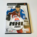 NHL 2004 (Sony PlayStation 2, 2003) CIB, Complete, Disc Surface Is As New!